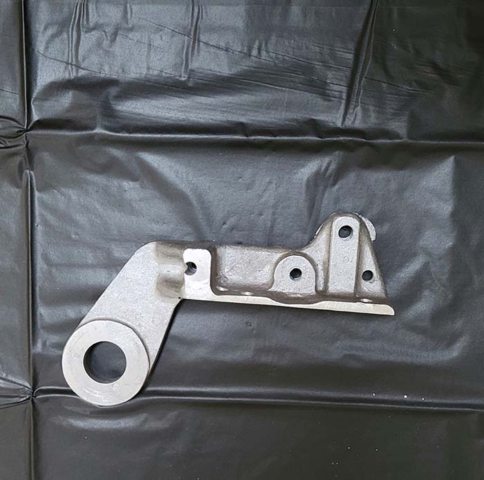 Cast aluminum convertible top casting for 1949-50 Ford