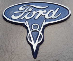Ford Logo Plate