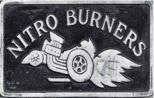 black Nitro Burners Plaque