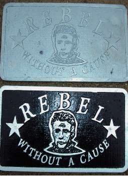rebel plaque
