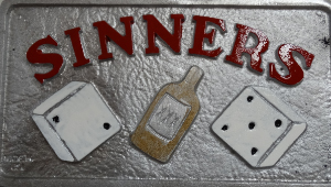 Sinners Plaque