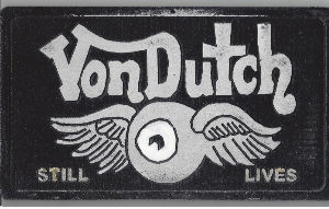 blackvon dutch car plaque