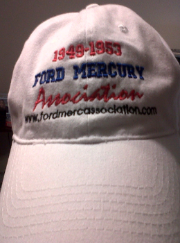 white Hats- 1949-59 Ford Mercury Association logo