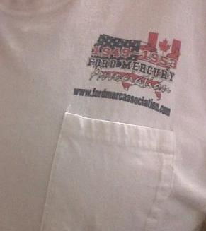 T-Shirts - 1949-59 Ford Mercury Association logo